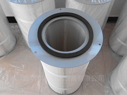 法蘭除塵帶螺絲孔濾芯